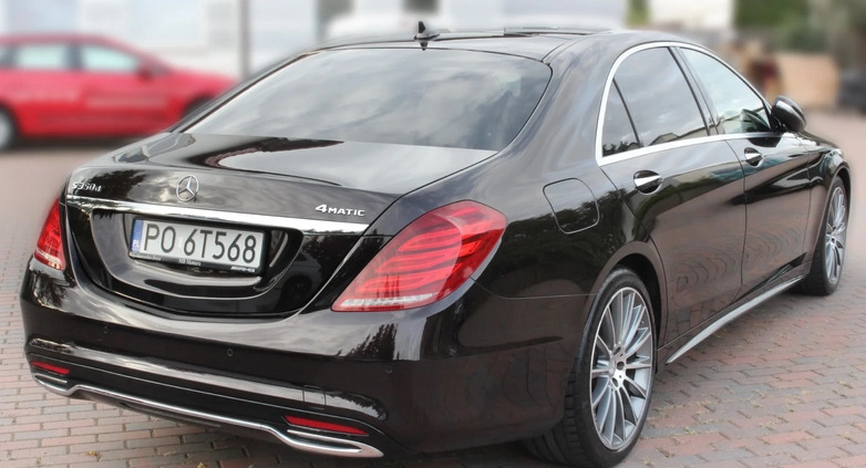 Mercedes-Benz Klasa S cena 250000 przebieg: 108000, rok produkcji 2016 z Olsztynek małe 562